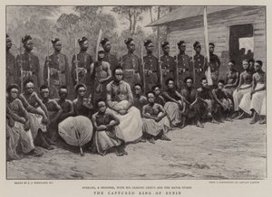 Il re catturato del Benin da Charles J. Staniland